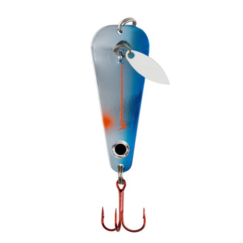 Premium Night Glow Fishing Spoon Lure - Ultra Bright UV Coating for Night Bass Fishing - 3.5 inch Professional Grade