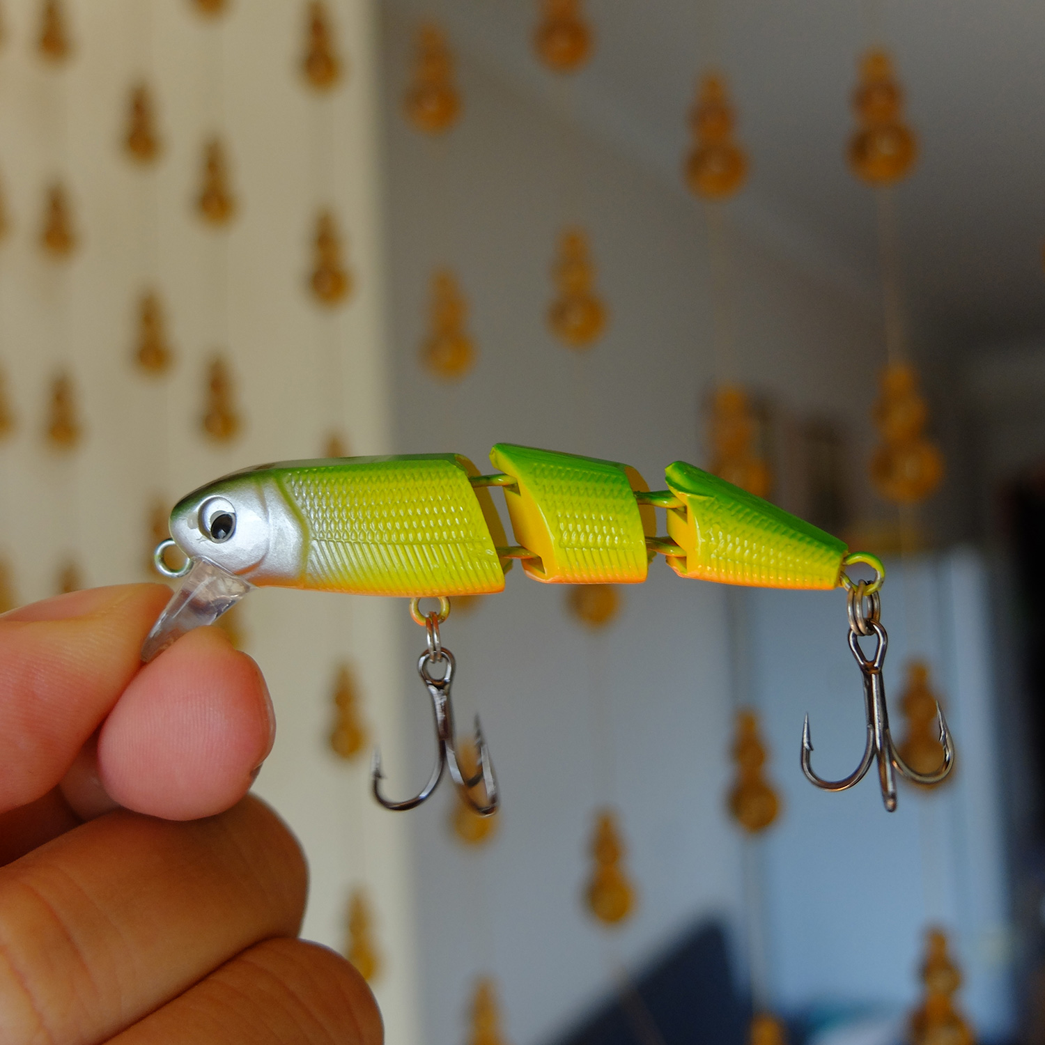 3-Segment Jointed Swimbait Fishing Lure – Realistic Minnow Hard Bait for Bass - Image 5