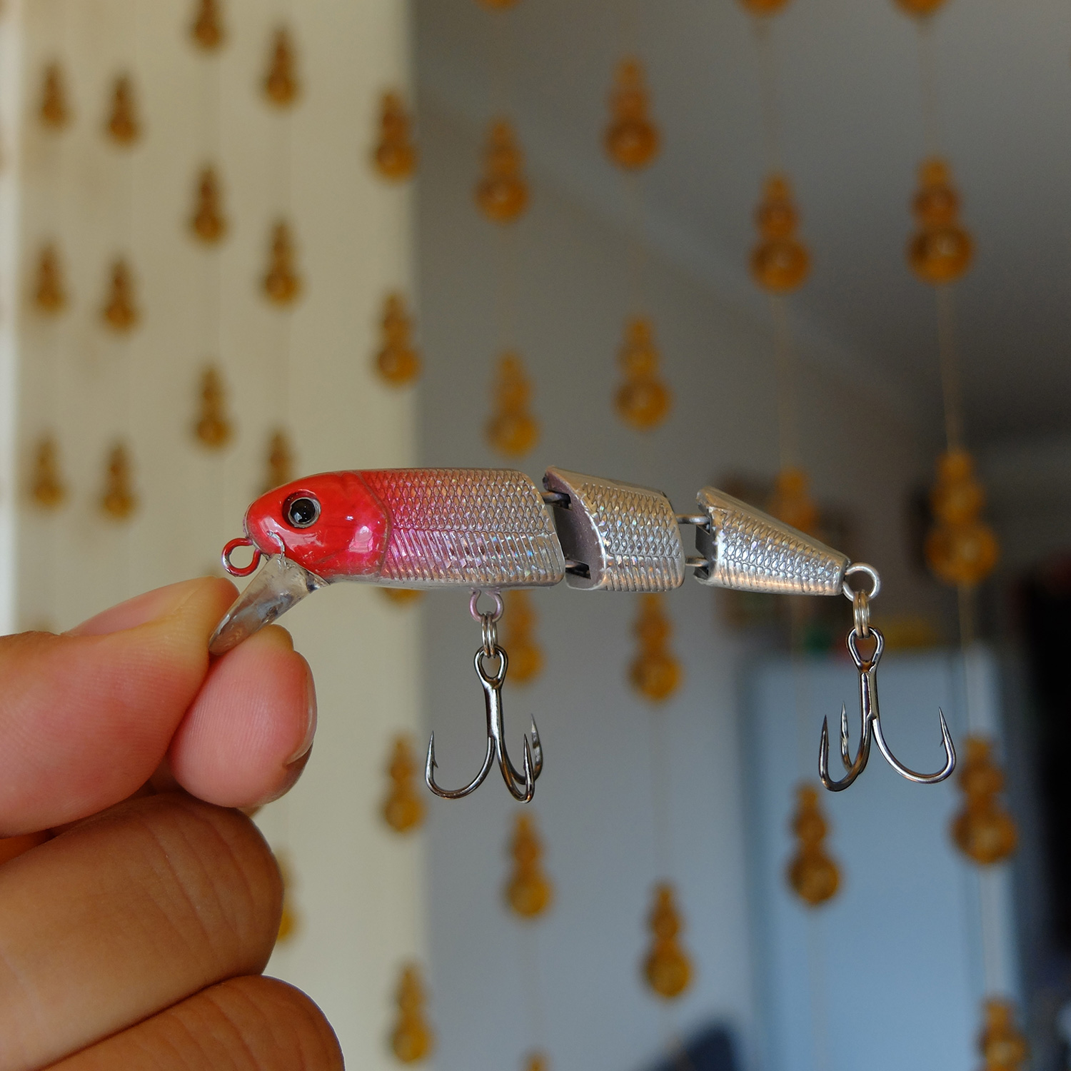 3-Segment Jointed Swimbait Fishing Lure – Realistic Minnow Hard Bait for Bass - Image 4